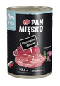 PAN MIĘSKO Carne de porc cu mistreț hrană umedă pentru câini 400 g