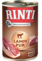 RINTI Singlefleisch Lamb Pure 400 g Hrana umeda monoproteica pentru caini, cu miel