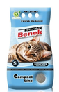 Benek Super Compact Blue nisip pentru litiera 5 L