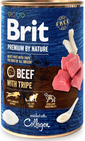 BRIT Premium by Nature Beef and tripes 400 g Conserva hrana umeda caini, cu vita si maruntaie