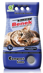 Benek Super Compact Fragrance nisip pentru litiera, cu efect de calmare 5 L
