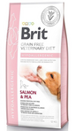 BRIT Veterinary Diets Dog Hypoallergenic Dieta veterinara pentru caini adulti cu alergii si intolerante alimentare, cu somon si mazare 12 kg