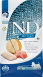 FARMINA N&D Ocean Hrana uscata pentru caini adulti de talie mica, cu somon, cod si pepene galben 2,5 kg
