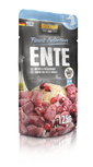 BELCANDO Finest Selection hrana umeda pentru caini, cu rata cu orez si merisoare de munte, 125 g