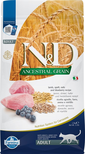 FARMINA N&D Low Grain Adult Cat cu miel și afine 1.5 kg