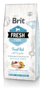 BRIT Fresh Adult Large Muscles&Joints 12 kg hrana uscata caini adulti talie mare, peste si dovleac