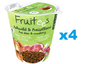 BOSCH Fruitees Snack recompense moi caini 4x200 g caprioara si merisor