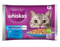 WHISKAS Delicii din peste cu somon si ton in aspic 4x85g hrana umeda pisica