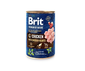 BRIT Premium by Nature Chicken&Hearts set hrana umeda caini adulti, cu pui si inimi 6 x 400 g