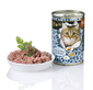 O'CANIS Hrana umeda pentru pisici adulte, cu carne de pasare, somon si ulei de sofran 400 g