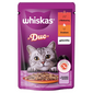 WHISKAS Adult plic 85 g vita si pasare in gelatina, hrana pisica adulta