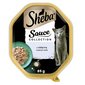 SHEBA Sauce Collection tava 85 g in sos cu vitel pentru pisica