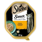 SHEBA Sauce Speciale hrana umeda pentru pisici, curcan si legume in sos 85g