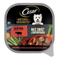 CESAR Natural Goodness 100 g tavita hrana umeda caine, cu vita, fasole verde, morcovi si fructe de padure
