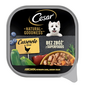 CESAR Natural Goodness tavita hrana caini 100 g cu pui garnisit cu dovlecel, fructe de padure si plante aromatice in sos