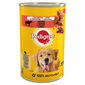 PEDIGREE Conserva hrana umeda pentru caini, cu vita si ficat in aspic 400 g