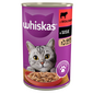 WHISKAS conserva pentru pisica cu vita in sos 400 g