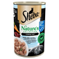 SHEBA conserva hrana pate pisici 400 g Nature's Collection cu peste alb si ficat cu garnitura de morcovi