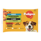 PEDIGREE Mix arome in sos 4x100g vita si miel, curcan