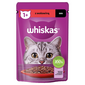 WHISKAS Adult plic 85g hrana umeda pentru pisici adulte in sos cu vita