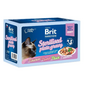 BRIT Premium by Nature Cat Delicate Fillets in Gravy Family Plate Sterilised 12x85g hrana in sos pisici sterilizate