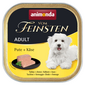 ANIMONDA Vom Feinsten Adult hrană umedă tip pate pentru câini cu curcan și brânză 150 g
