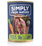 SIMPLY FROM NATURE Hrana umeda pentru caini, cu rata si morcov 400 g