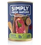SIMPLY FROM NATURE Hrana umeda pentru caini, carne de vanat si hrisca 400 g