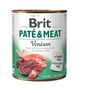 BRIT Pate&Meat venison 800 g Conserva pentru caine, cu vanat