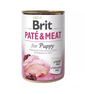 BRIT Pate&Meat puppy 400 g Conserva pentru catei, pateu cu pasare